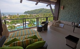 Terrace of Luxury Hotel